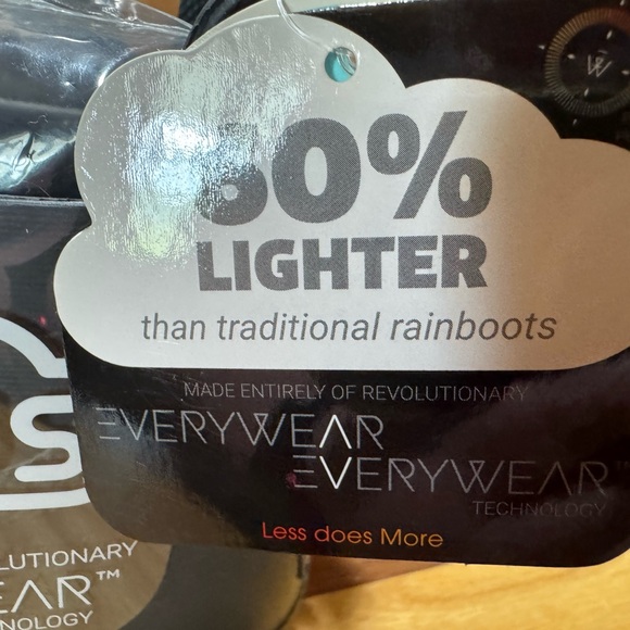 Totes Chelsea Rain Boots Womens Every Wear Casual Ankle Gray Rubber NEW - Picture 5 of 9